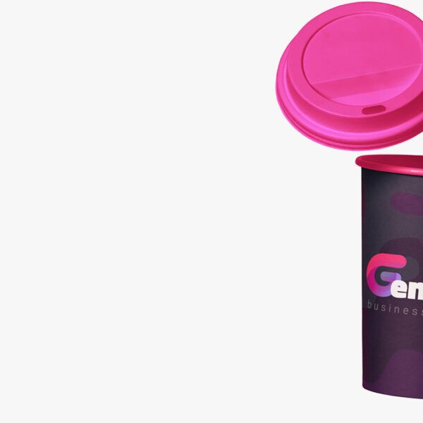 Dark Paper Coffe Cup