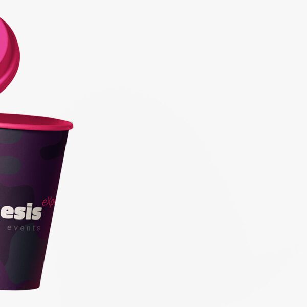 Dark Paper Coffe Cup