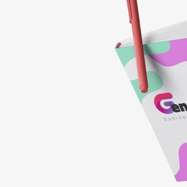Large Notebook with Pen