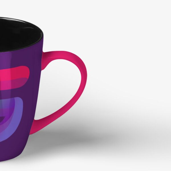 Dark Mug with Logo